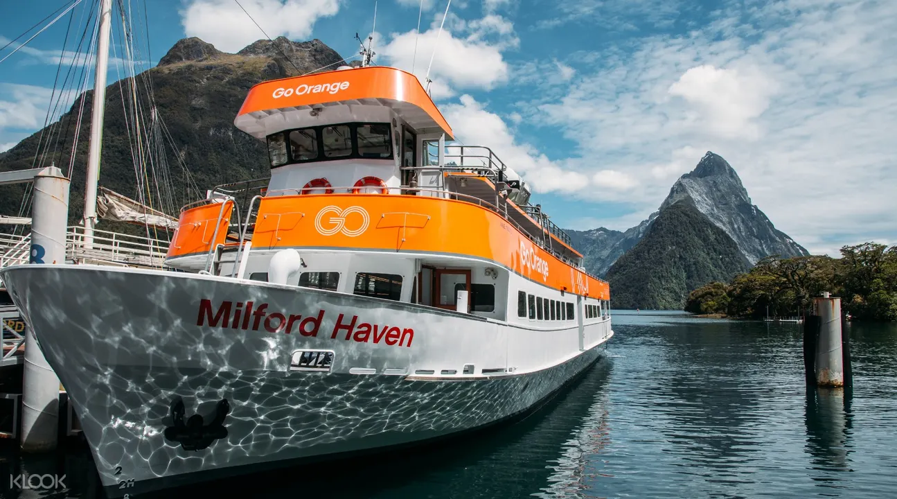 Go Orange 2 Hour Cruise Experience In Milford Sound New Zealand